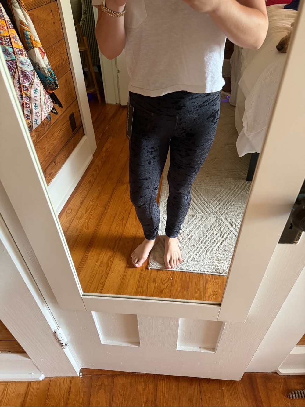 Lululemon Athletica Special Edition Black Velvet Leggings